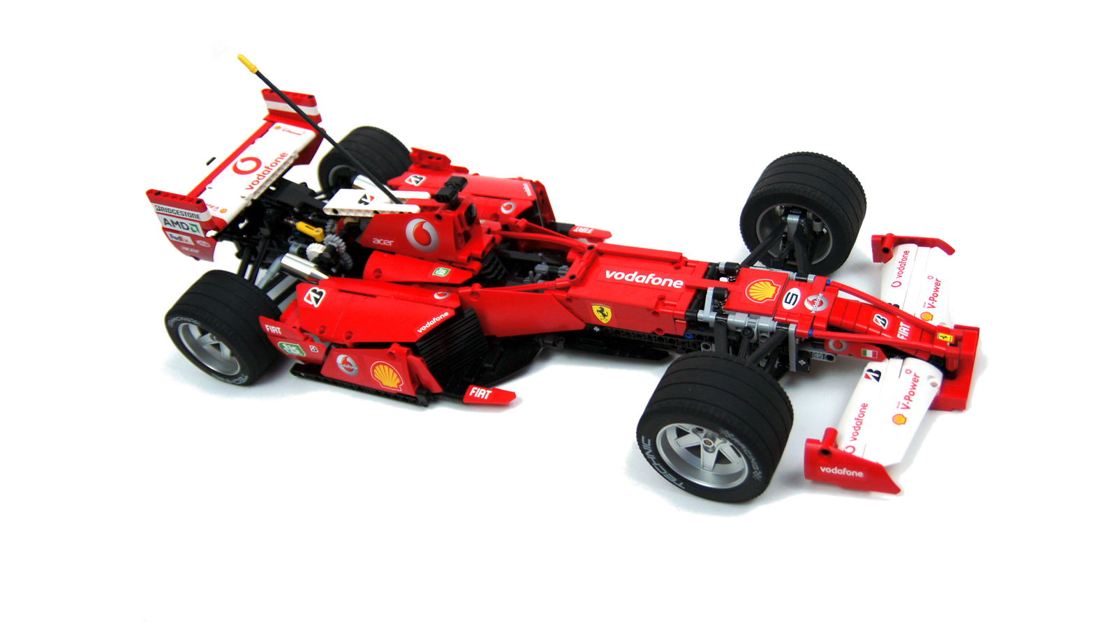Prepare To Lose Your Mind Over This Incredible Lego Ferrari F1 RC Car