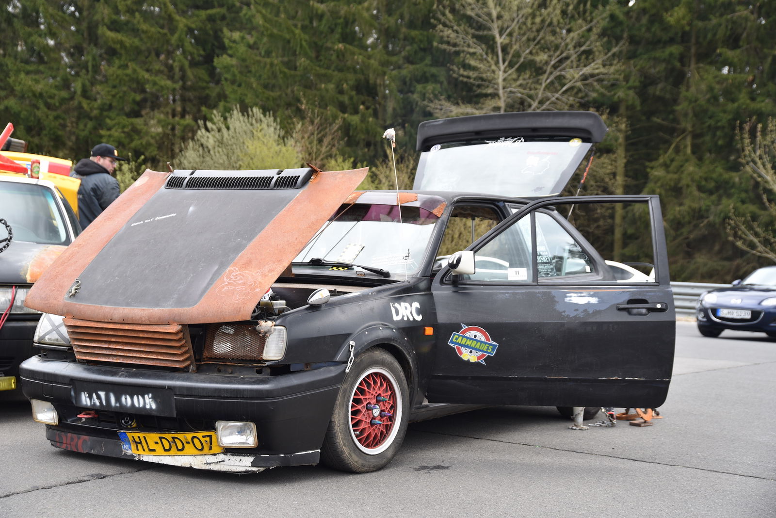 This rat crew were out in full force.