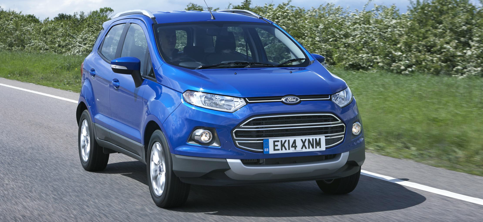 An EcoSport, pre-makeover