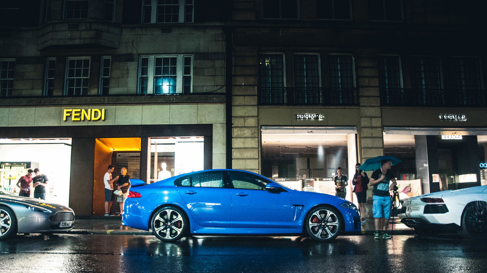 We Took The 550bhp Jaguar XFR-S Supercar Spotting In London And Held Our Own Among The Exotics