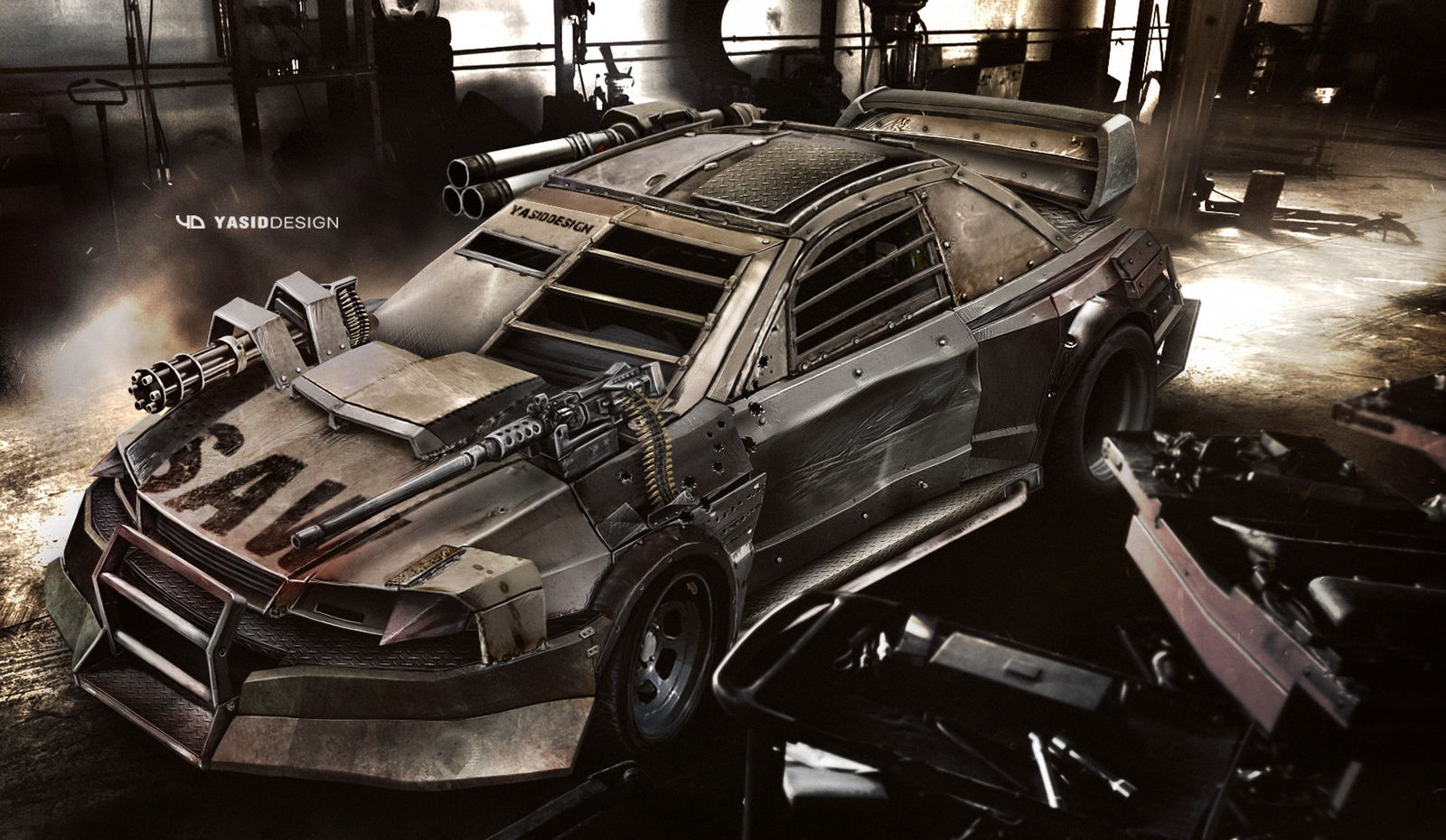 9 Mad Max Car Renders That Should've Made The Movie