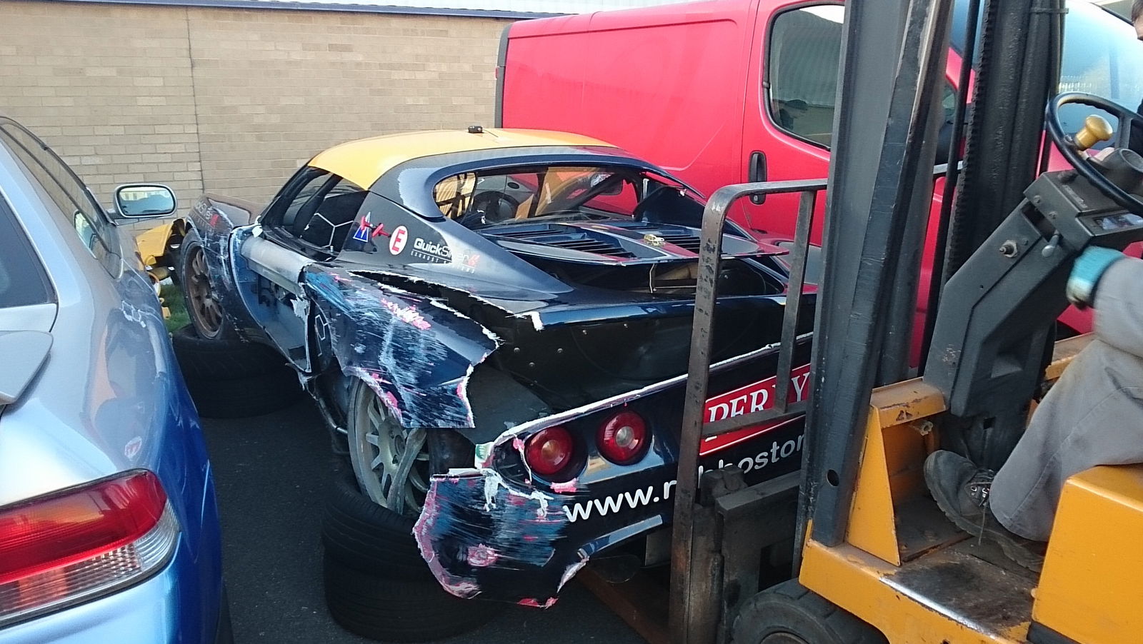 Suspension Failure At 110mph Looks Absolutely Terrifying
