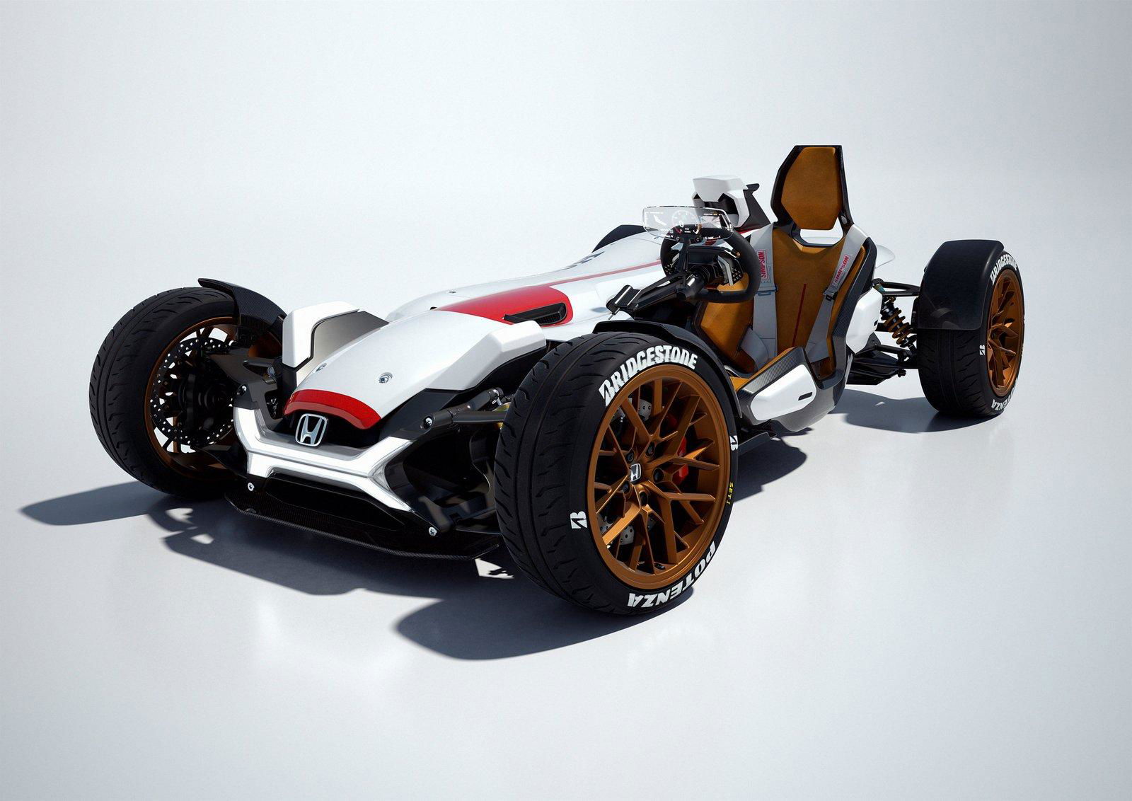 The Honda Project 2&4 Concept Is A MotoGP-Engined Ariel Atom Killer