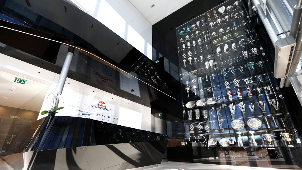 60 Priceless Red Bull Racing Trophies Were Stolen This Morning In A Daring Smash And Grab
