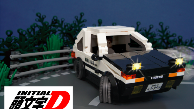 Petrolheads Unite: This Awesome Initial D Lego Set Needs Your Support