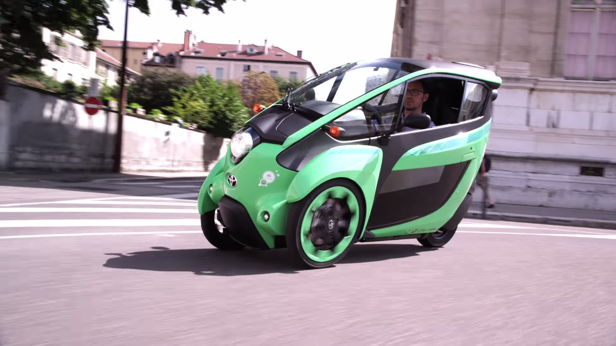 The Lean-Tastic Toyota i-Road Is An Awesome Way To Get Around A Big City