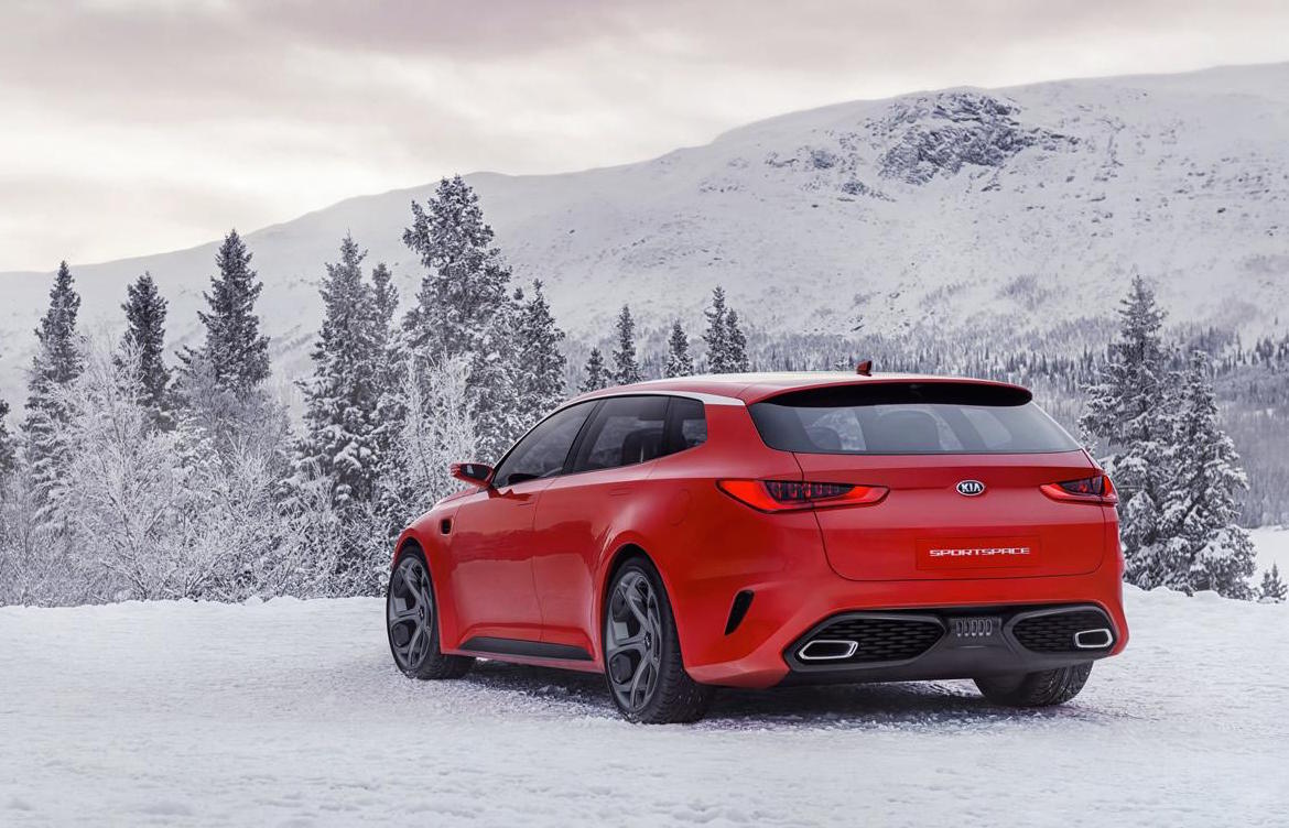 The Sportspace Concept Is A Hot Kia Wagon That'll Fill You With Lust