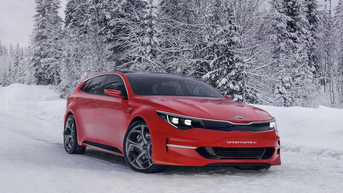 The Sportspace Concept Is A Hot Kia Wagon That'll Fill You With Lust