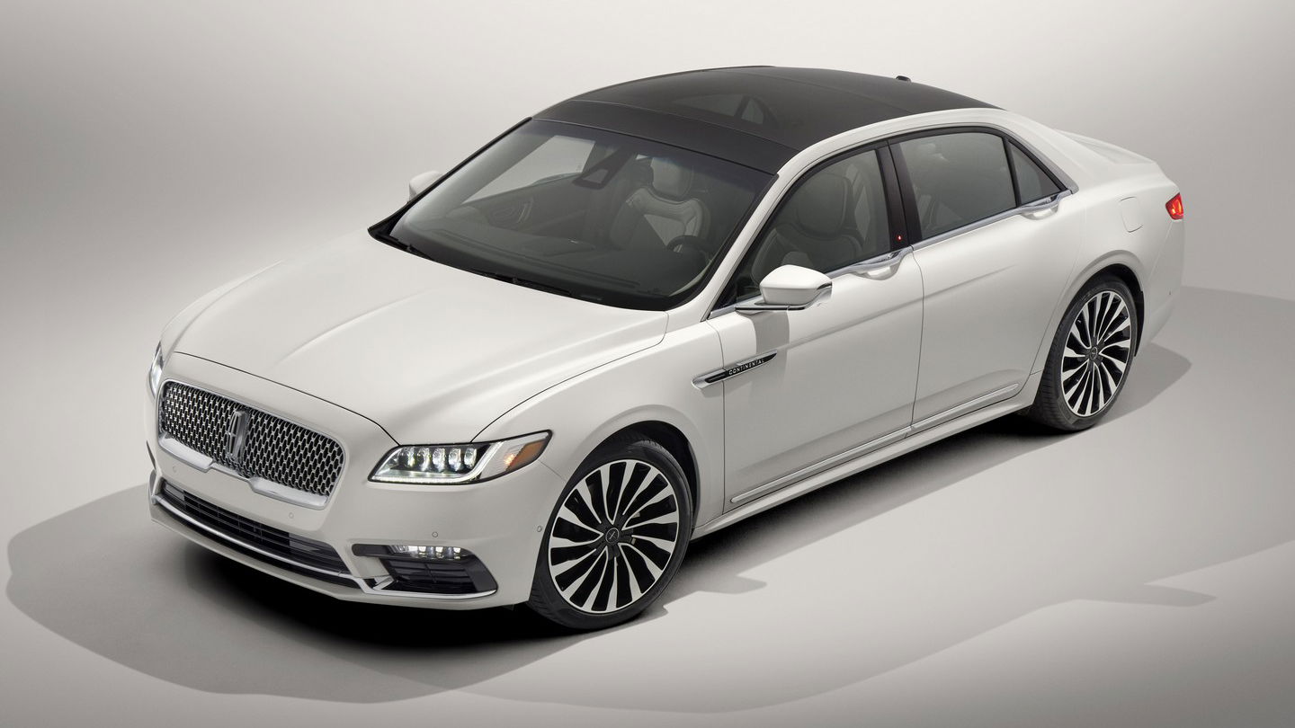 The 2017 Lincoln Continental Is A 400bhp Luxobarge With Bonkers Door Handles
