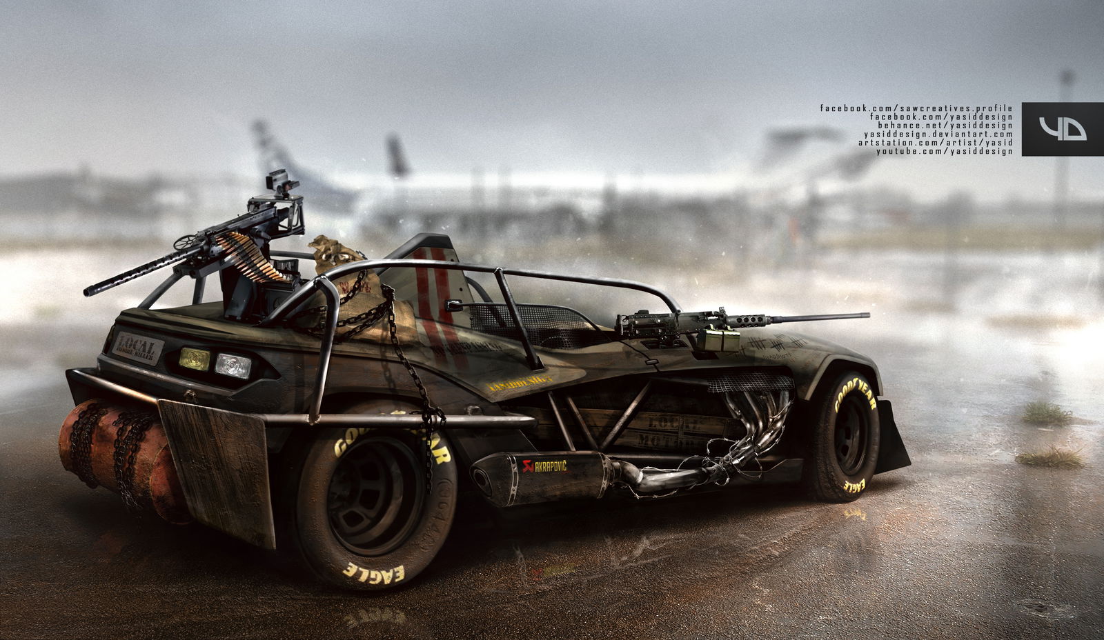 9 Mad Max Car Renders That Should've Made The Movie