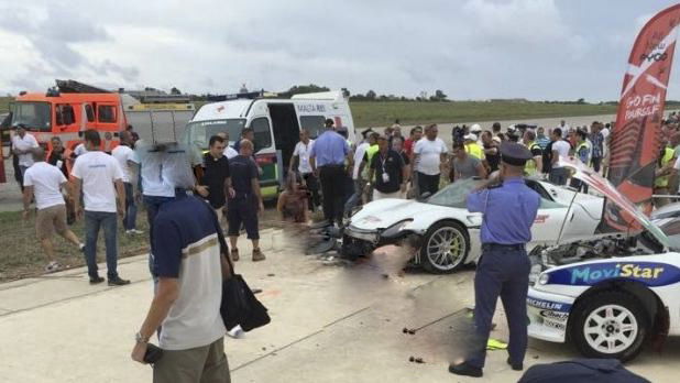 A Porsche 918 Just Crashed Into The Crowd Of A Motor Show In Malta
