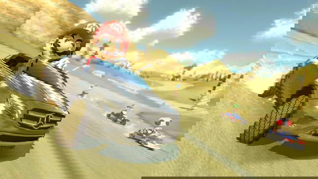 A Mercedes GLA Is The Last Thing You'd Expect To See In Mario Kart, But Here It Is