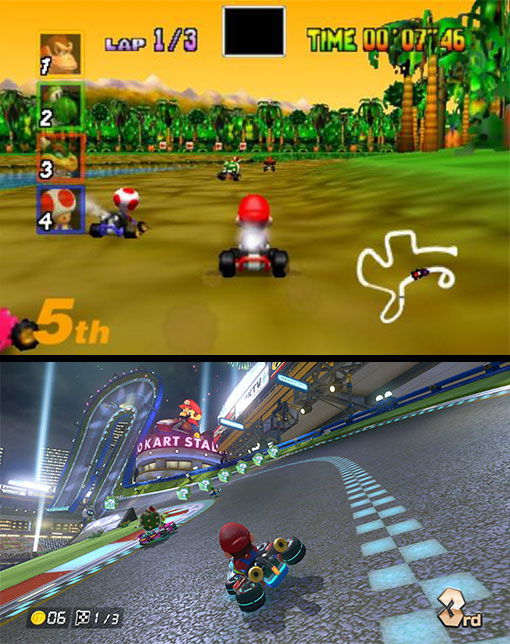 9 Of Your Favourite Racing Games Compared To Their Retro Counterparts