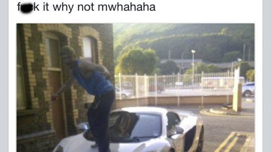 The Idiot That Stood On A McLaren 12C Bonnet Has Been Arrested