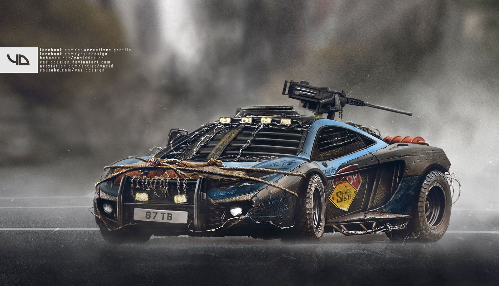 9 Mad Max Car Renders That Should've Made The Movie