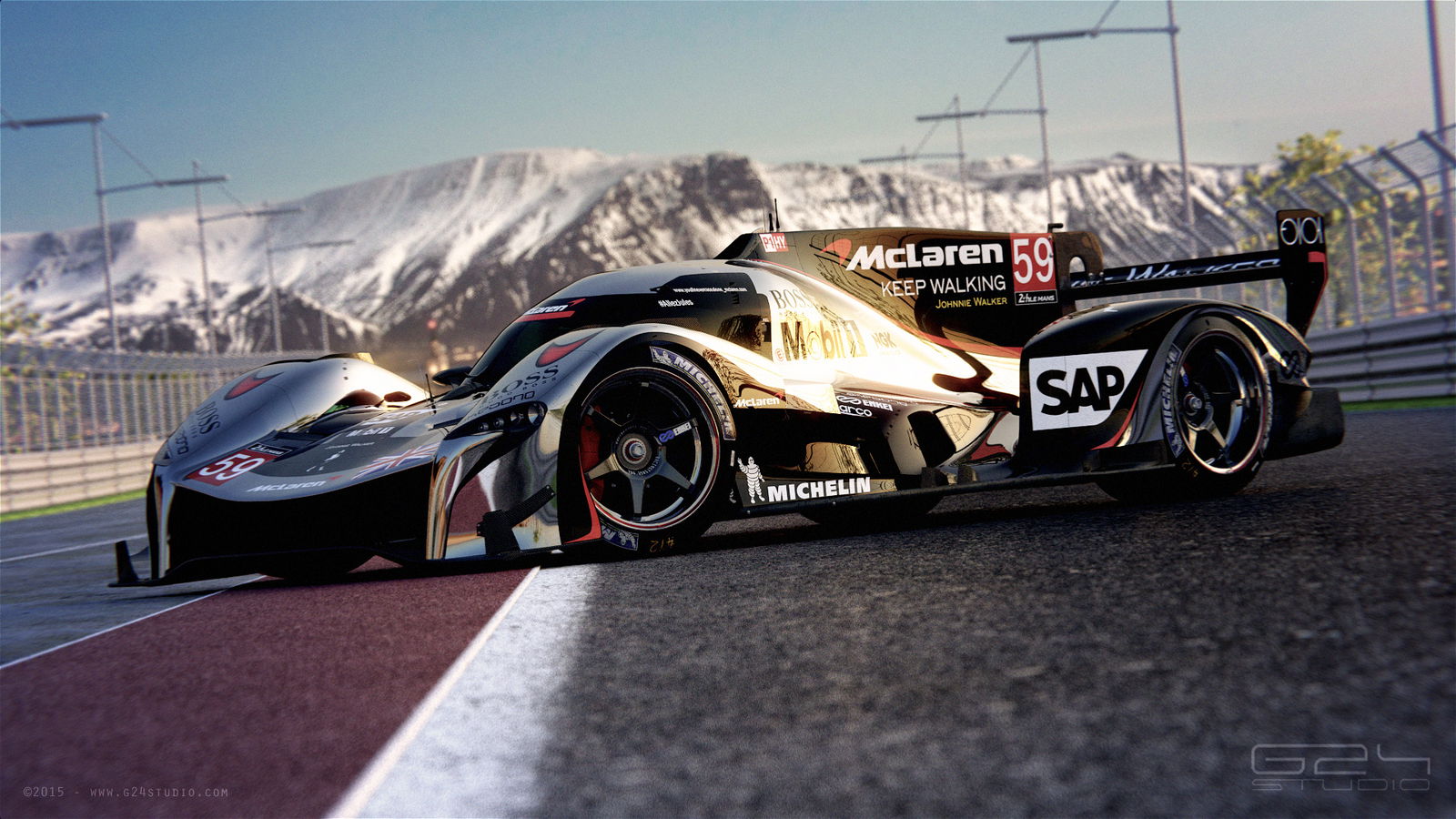 This Beautiful McLaren LMP1 Concept Needs To Become Reality