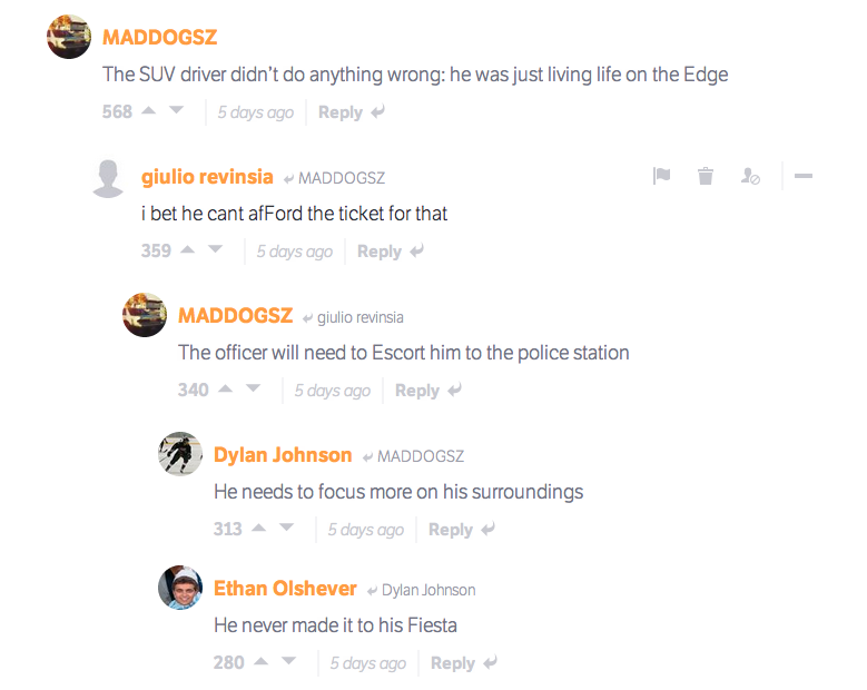 The 10 Best Comments On CT Last Week
