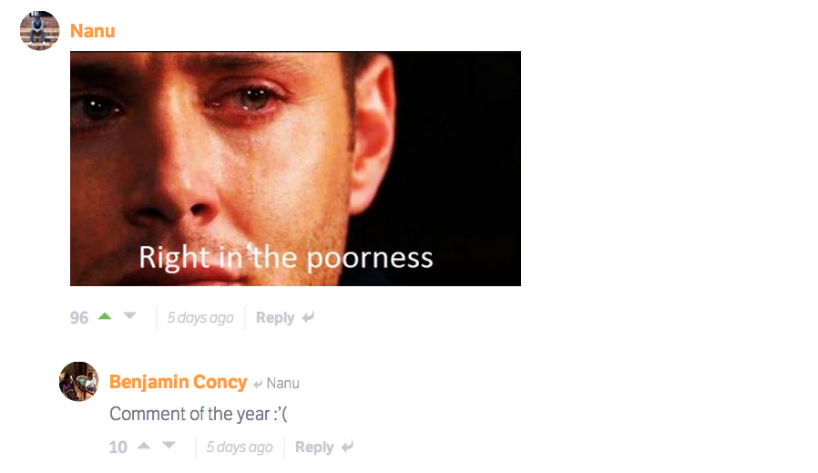 The 10 Best Comments On CT Last Week