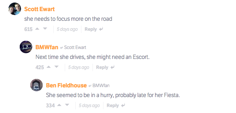 The 10 Best Comments On CT Last Week