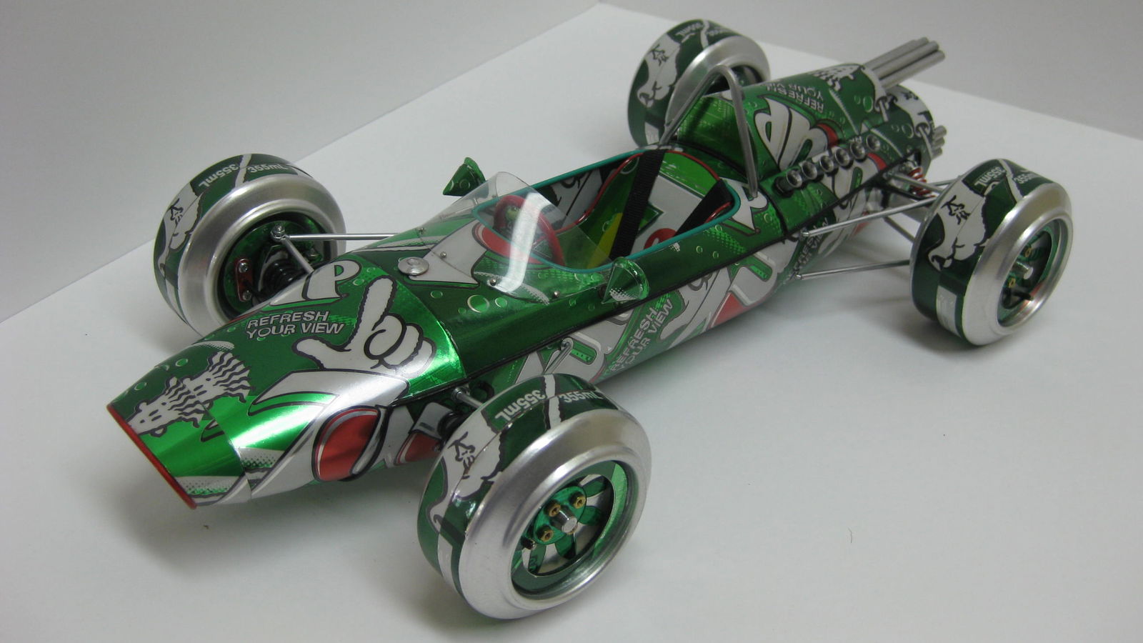 These Astonishing Beer Can Model Cars Will Render You Speechless