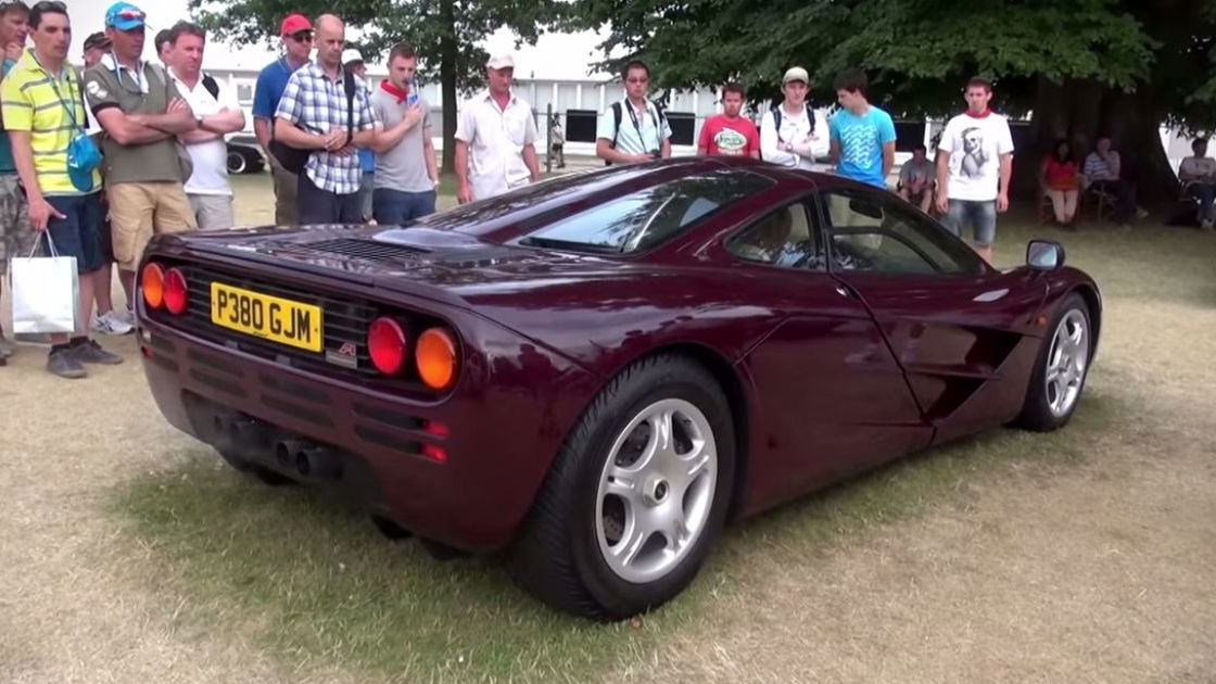 Someone Just Spent £8 Million On Mr Bean's Twice-Crashed McLaren F1