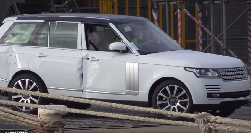 Watch The Damaged Cars Of The Stricken Container Ship Hoegh Osaka Drive Their Way To Safety