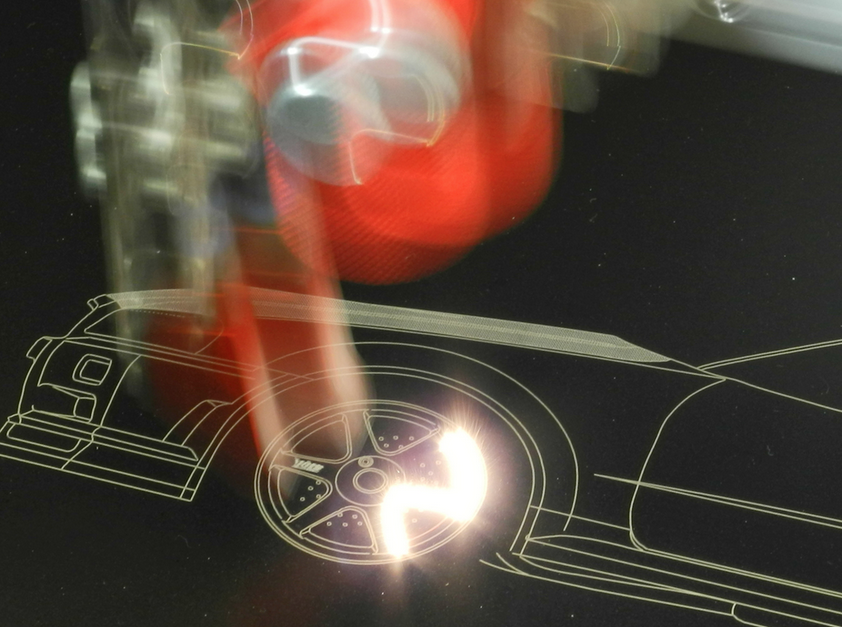 A Laser-Etched Plaque Of Your Car Is The Best Present Any Petrolhead Could Receive