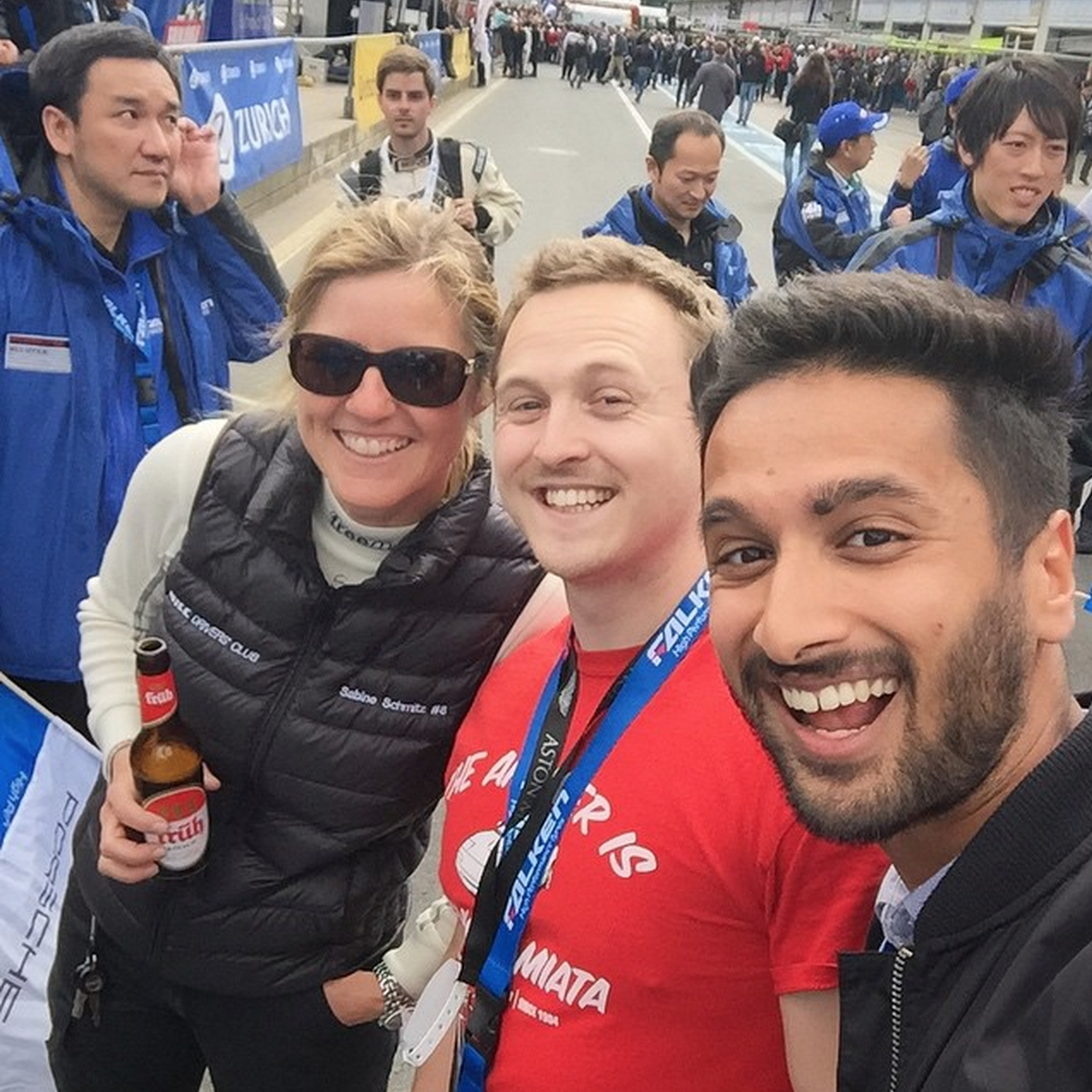 We met Nurburgring and Top Gear legend Sabine Schmitz!