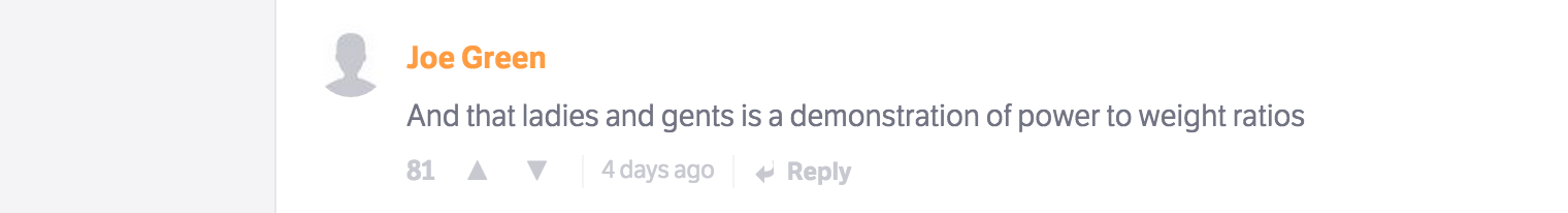 The 10 Best Comments On CT Last Week