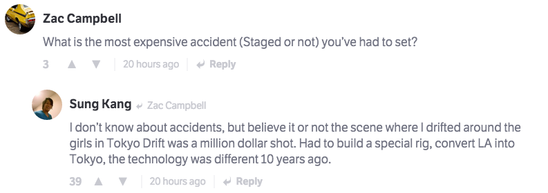 The 12 Best Moments From Sung Kang's CT AMA
