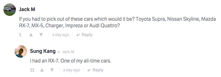 The 12 Best Moments From Sung Kang's CT AMA