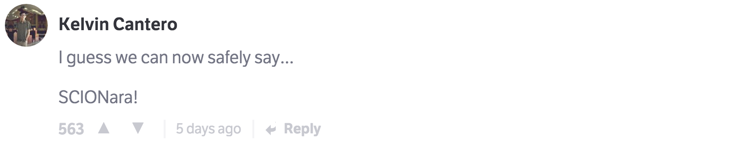 The 10 Best Comments On CT Last Week