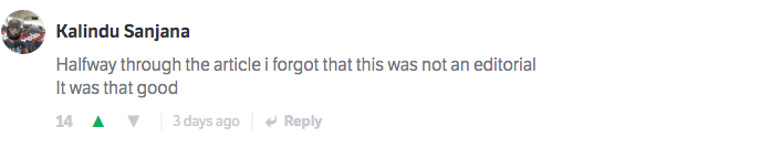 The 10 Best Comments On CT Last Week