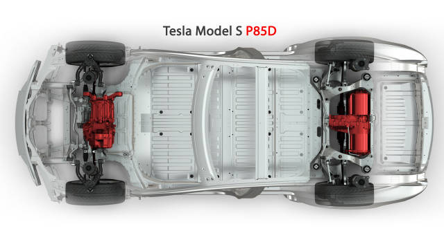 The Tesla Model S P85D Is An All-Wheel Drive, 681bhp Electric Monster That Can Drive Itself 