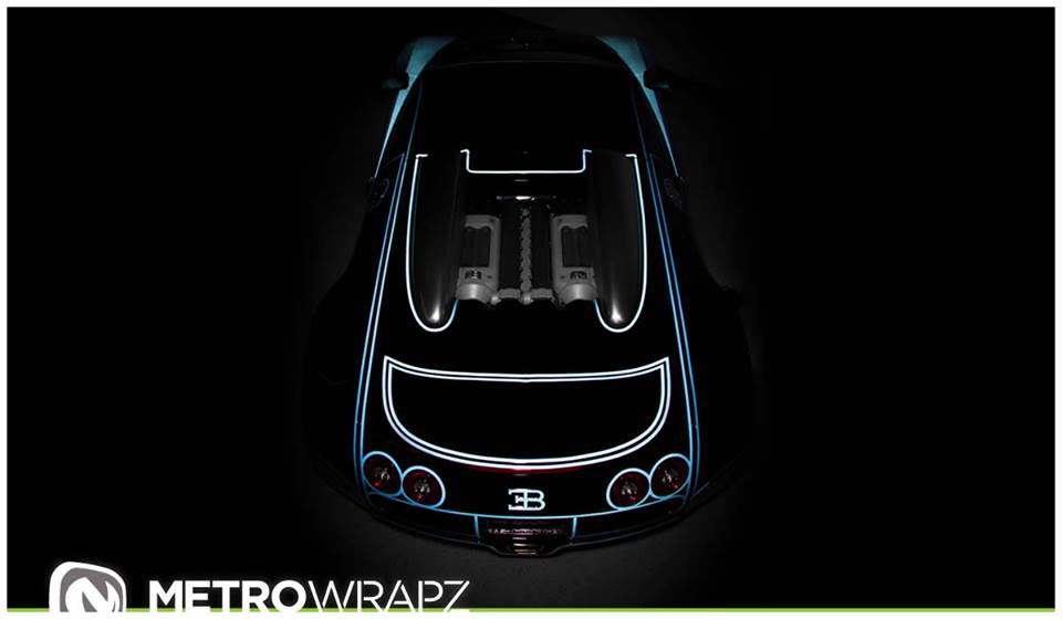 Flo Rida Has Given His Bugatti Veyron The Tron Treatment