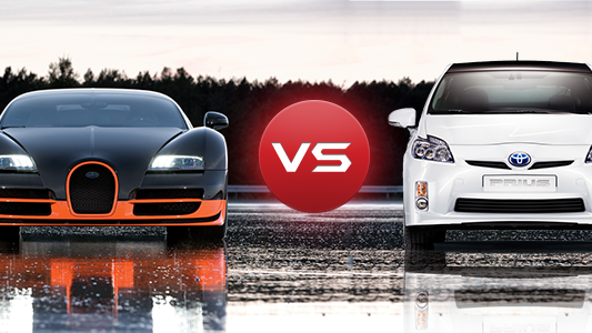Engineering Explained: 3 Reasons Why The Bugatti Veyron Is Inferior To The Toyota Prius
