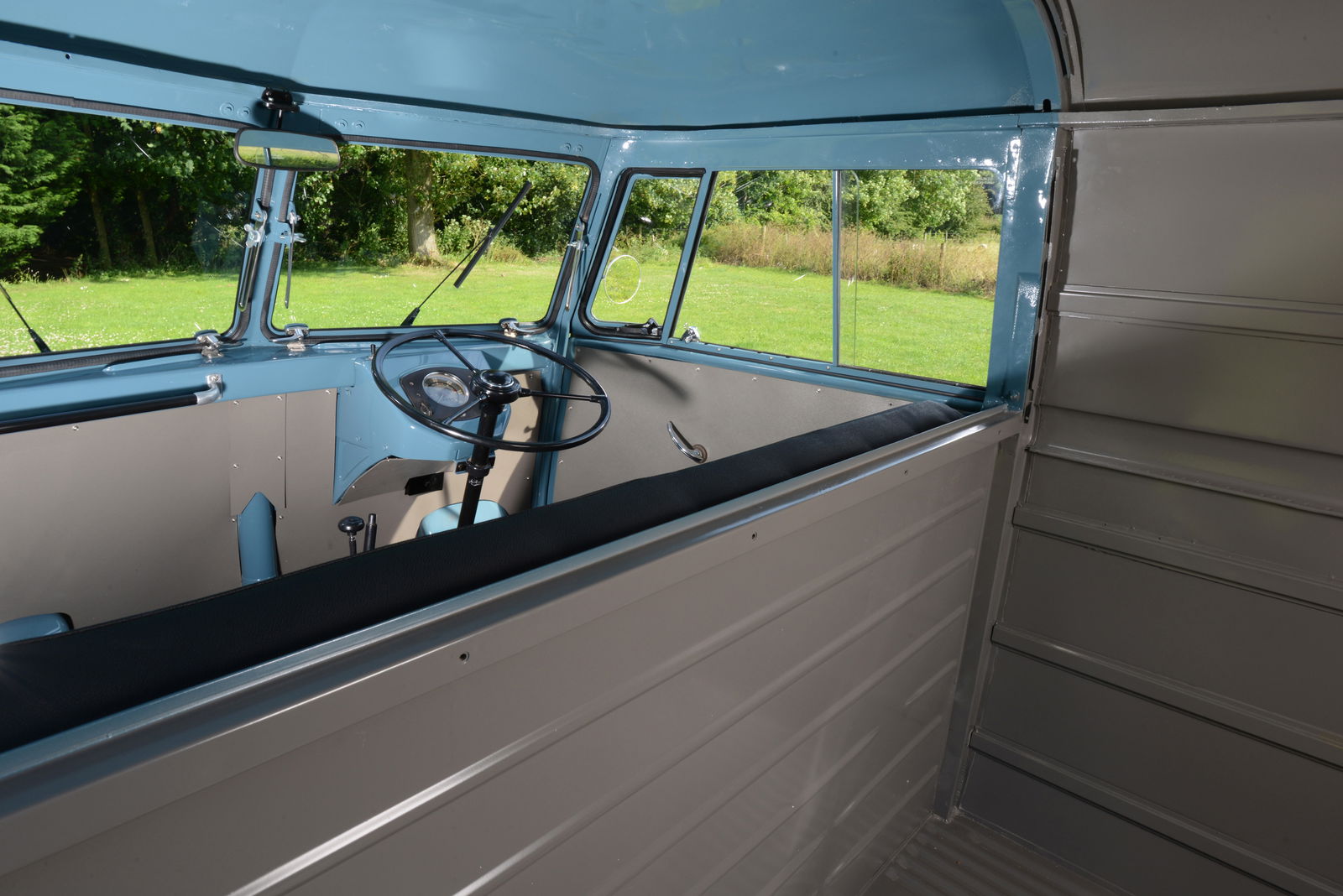 Driving A 1954 Volkswagen Van Is Like Stirring A Pot Of Oats With No Hands