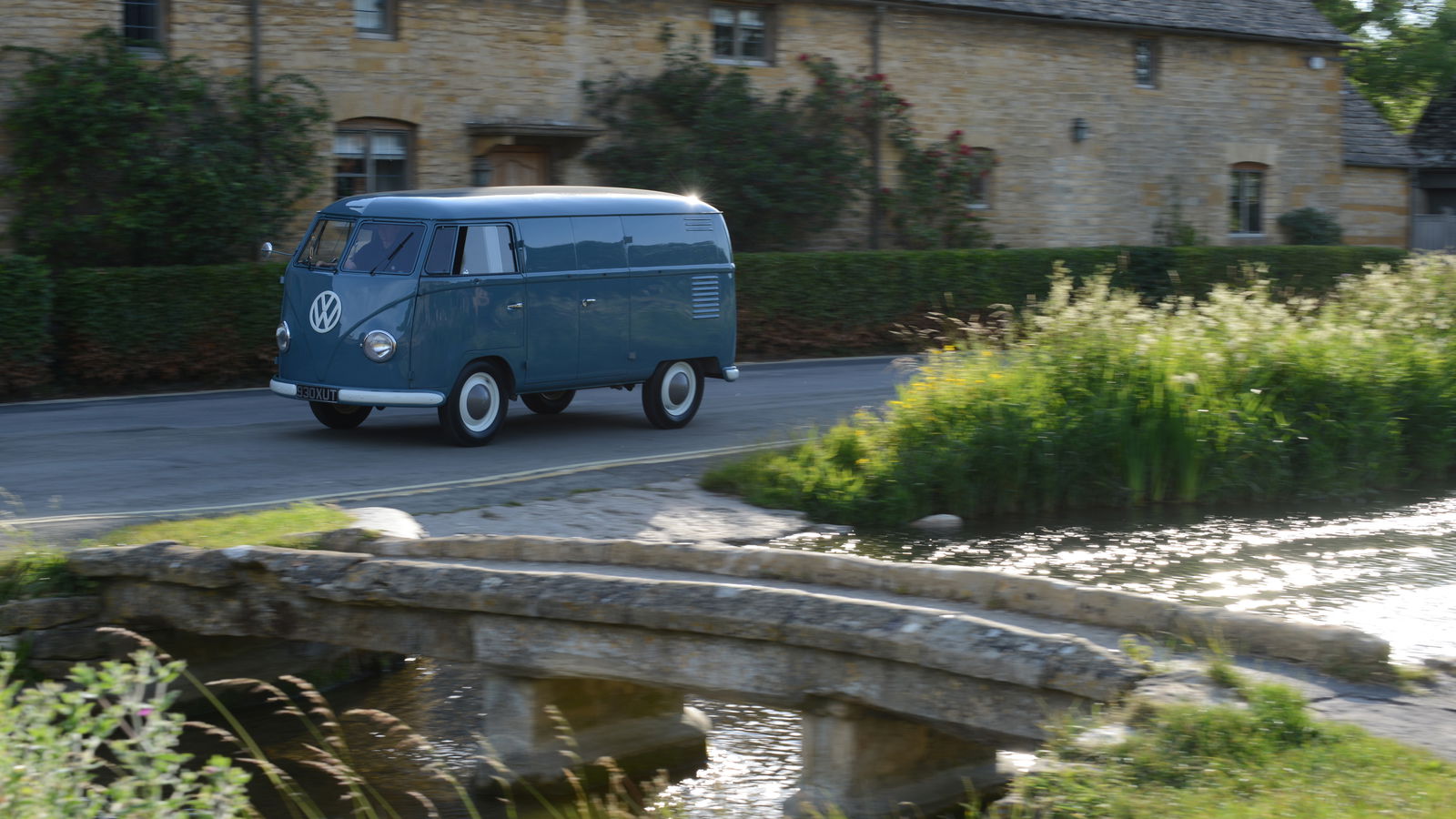 Driving A 1954 Volkswagen Van Is Like Stirring A Pot Of Oats With No Hands