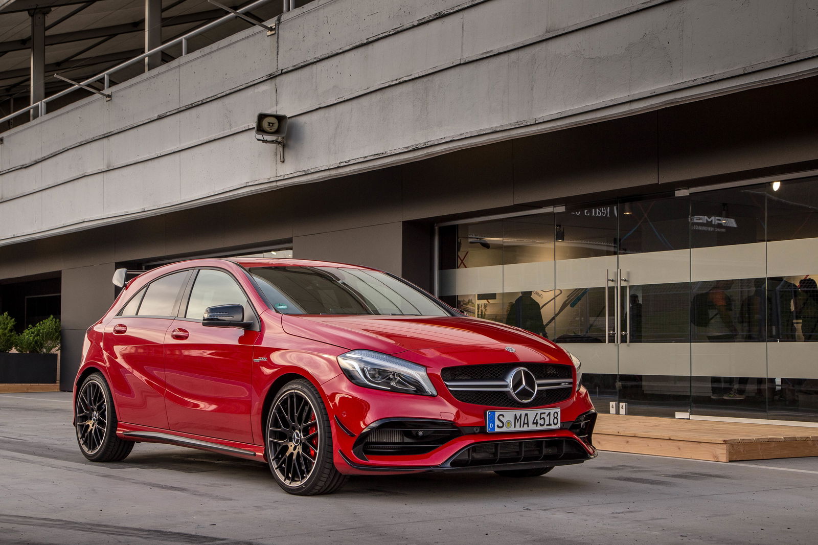 The first-generation A45 raised the hot hatch performance bar