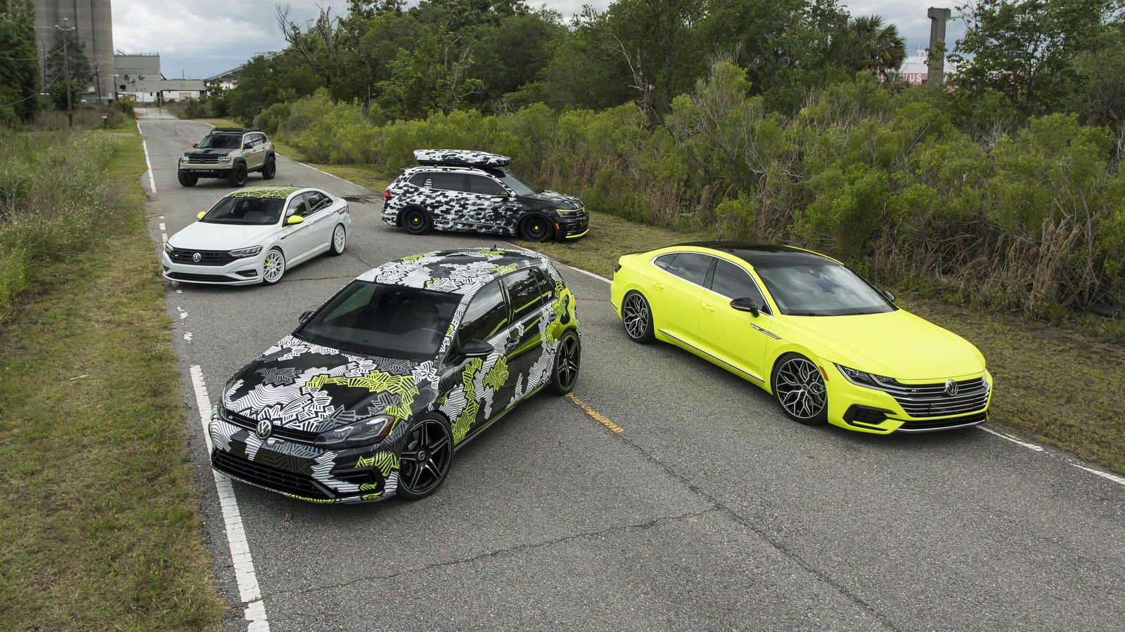 VW's 'Enthusiast' Concept Range Includes Slammed Arteon And Lifted Atlas