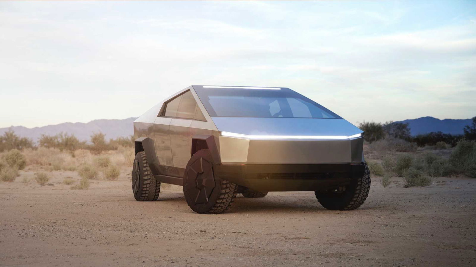 The Tesla Cybertruck Does 0-60mph In 2.9sec, Looks Like A Sci-Fi Film Prop