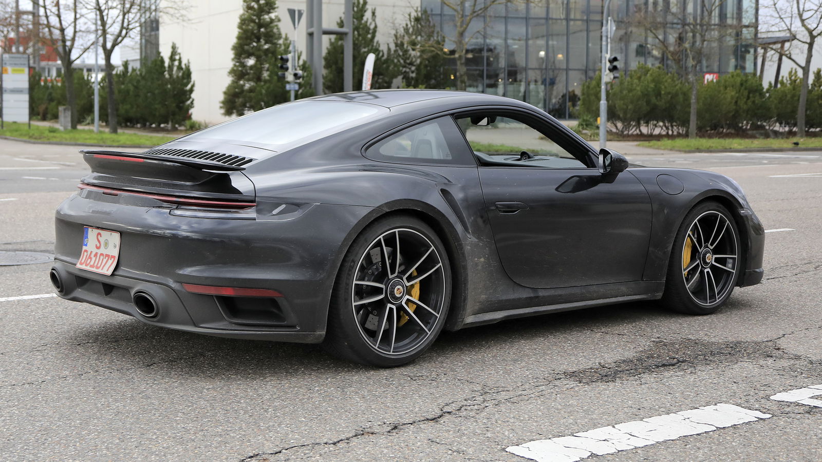 Ogle This Undisguised 992 Porsche 911 Turbo S From All Angles