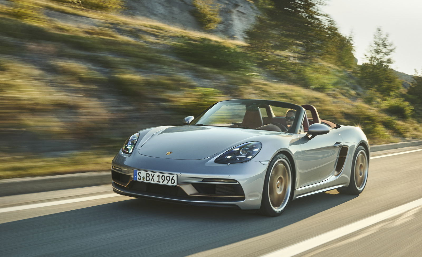 The Porsche Boxster 25 Years Has Fancy Gold Bits Like The Original Concept