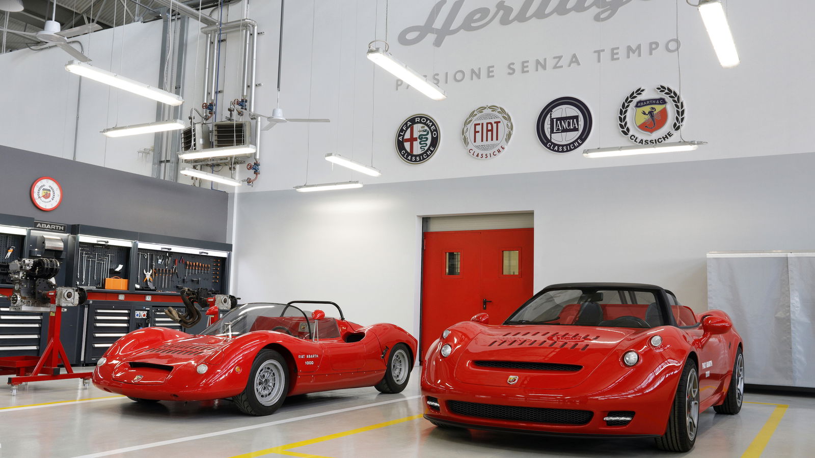 New One-Off Abarth 1000 SP Homage Is An Alfa Romeo 4C In A Retro Suit