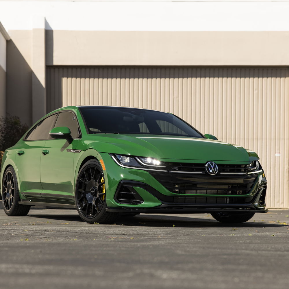 VW Gives Arteon Lowered, Very Green Makeover For 'Big Sur' Concept