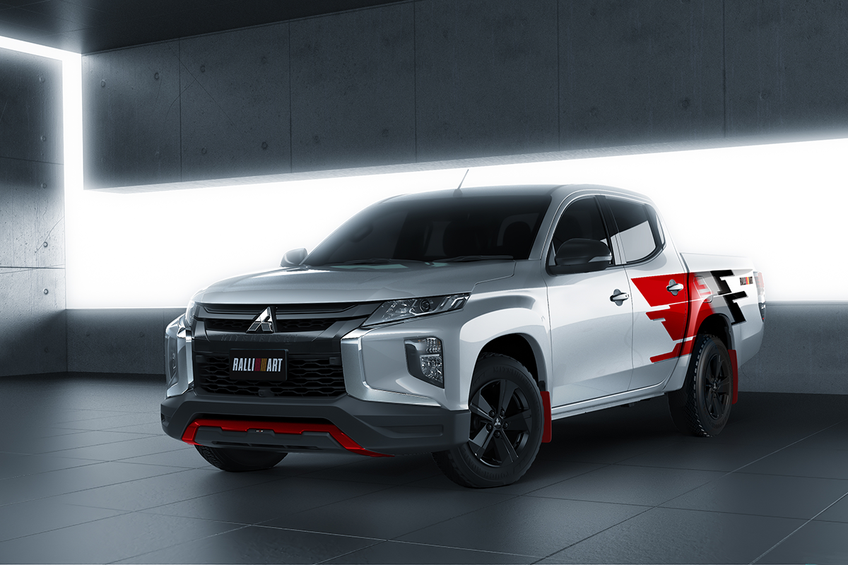 The Glorious Relaunch Of Mitsubishi Ralliart Involves...Stickers And Mudguards