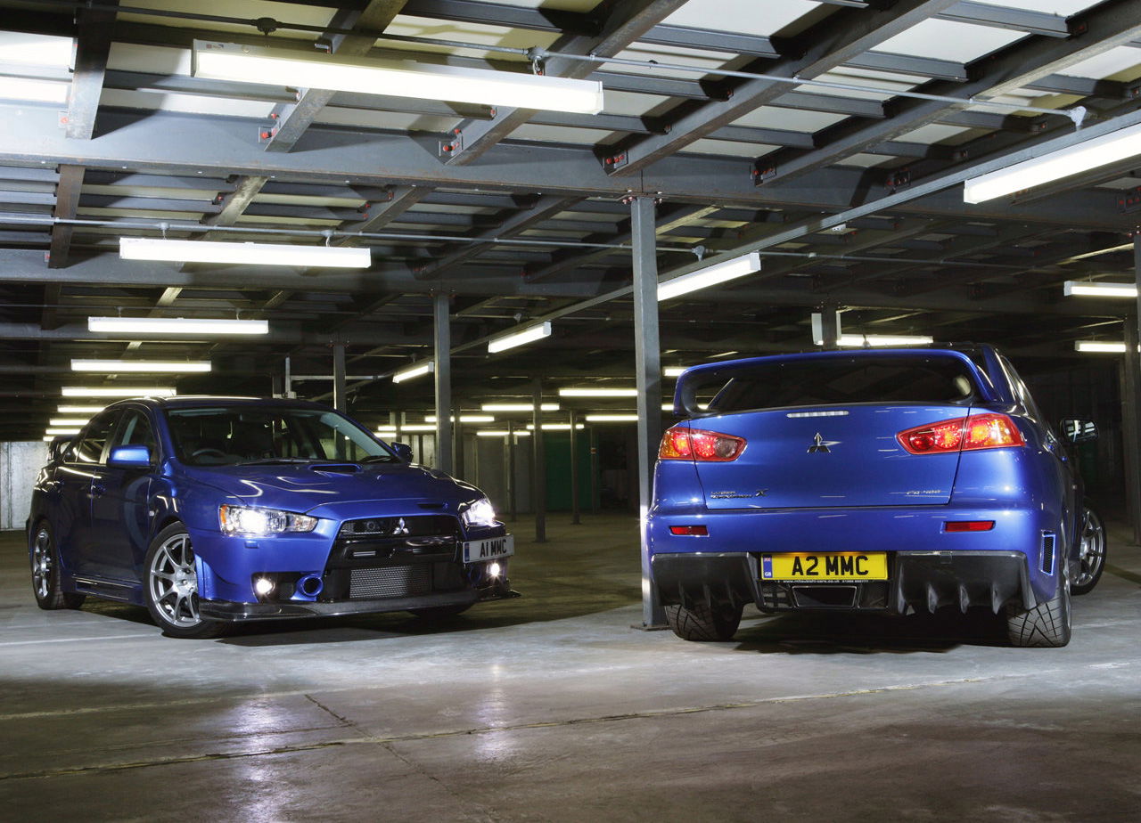 The Lancer Evolution X FQ400 was the hardcore version; Mitsubishi was aiming to defeat the mighty Nissan GT-R.