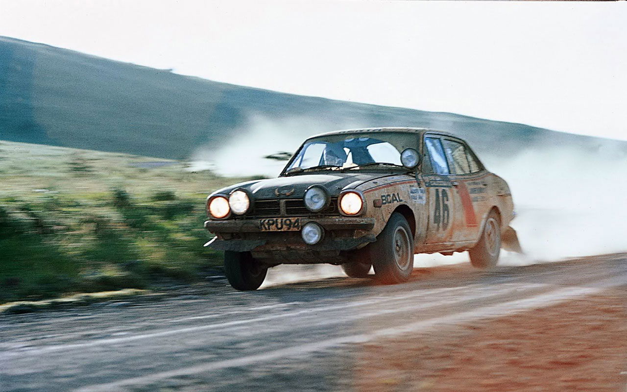 The A70, which debuted in the Rally Safari, was capable of beating the european vehicles with bigger engines.