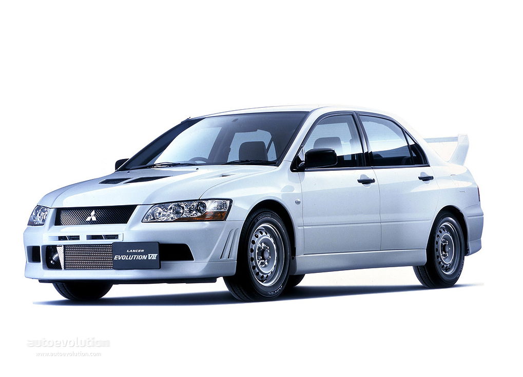 The GT-A version of the LanEvo VII was available with allow wheels.