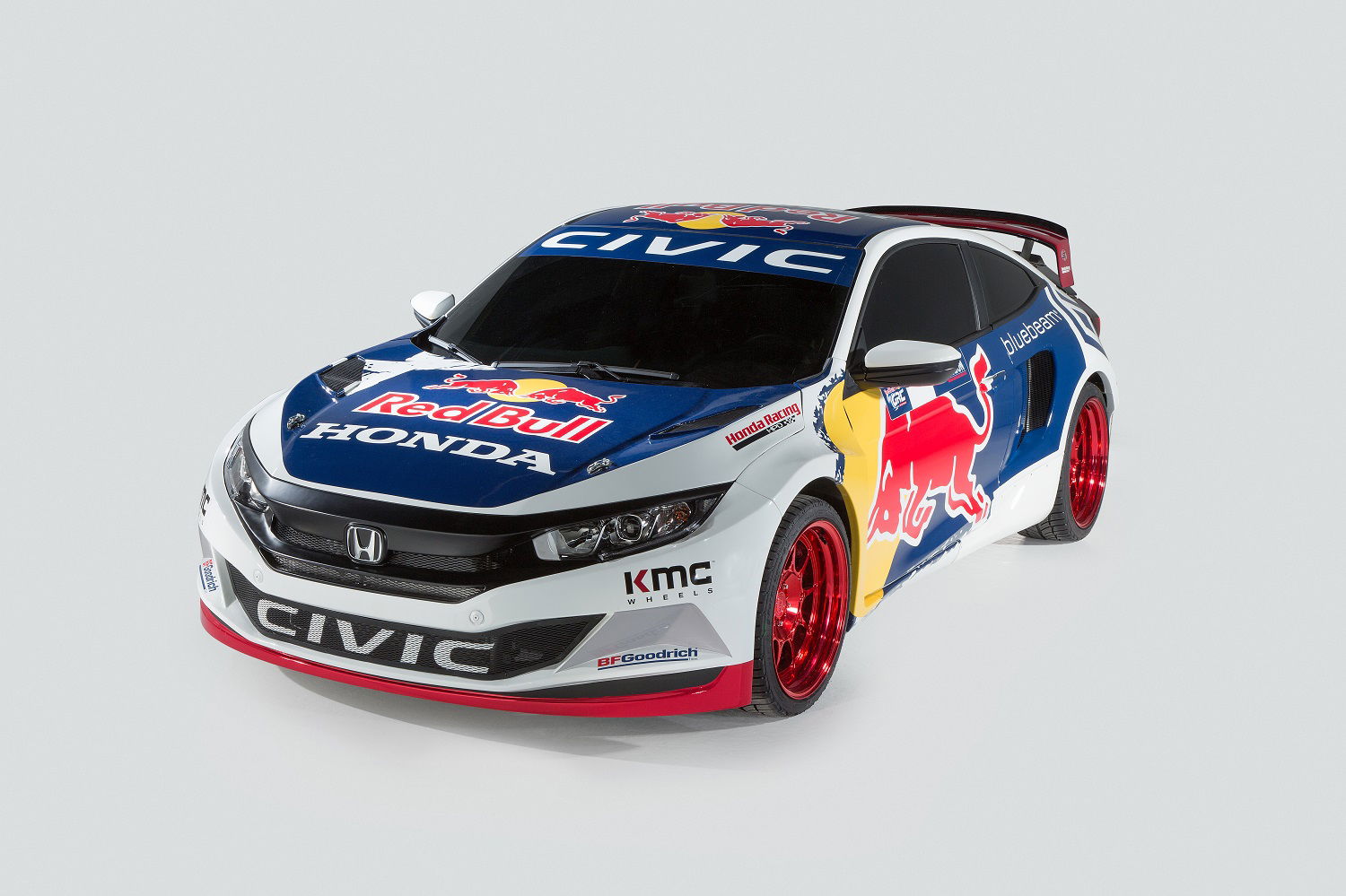 Honda Civic rallycross car